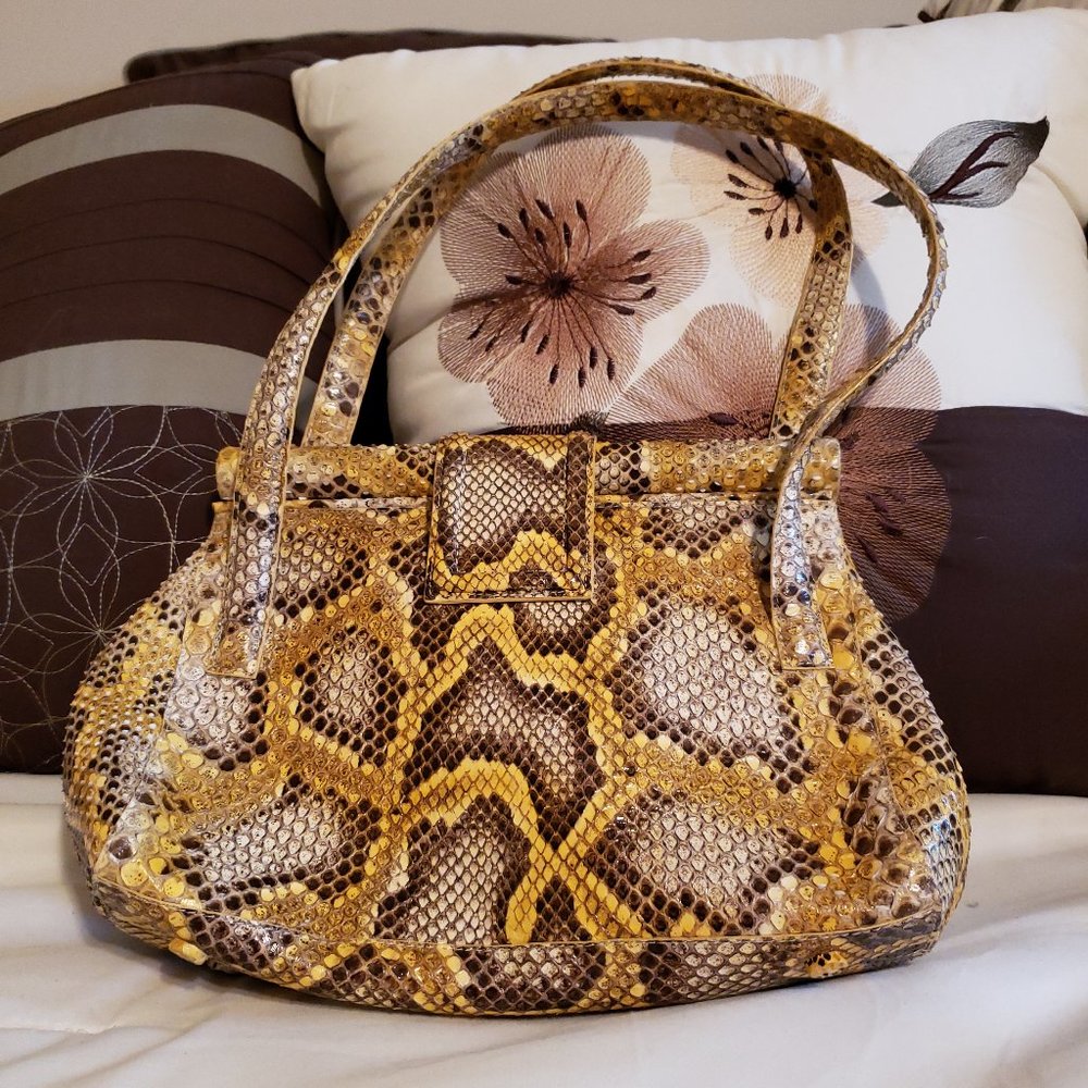 Nancy Gonzalez Python Handbag In Bag - image 1